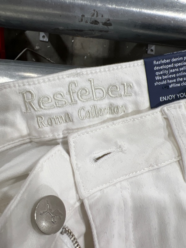 Photo 2 of Resfeber women's white jeans Size-6