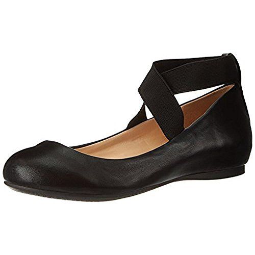 Photo 1 of Jessica Simpson Mandayss Women's Pull-On Criss-Cross Ankle Ballet Flats Shoes size-6