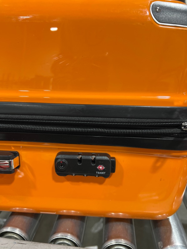 Photo 2 of coolife luggage (Orange)