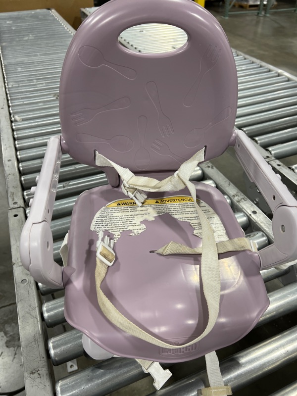 Photo 3 of Chicco Pocket Snack Booster Seat, Lavender