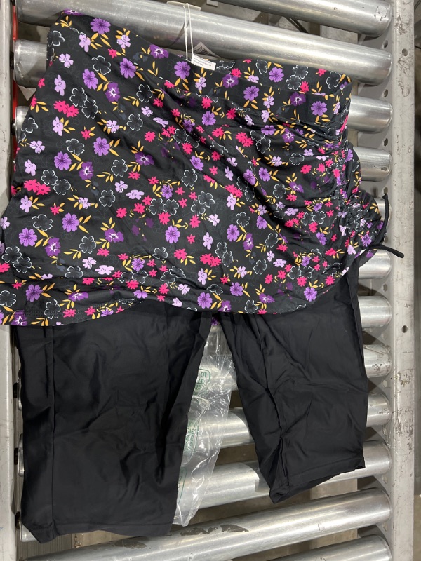 Photo 2 of  SHESHOW Women Capri Swim Pants Skirted Swim SIZE XL