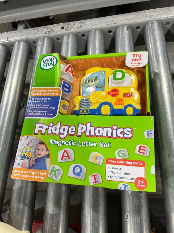 Photo 2 of LeapFrog Fridge Phonics Magnetic Letter Set
