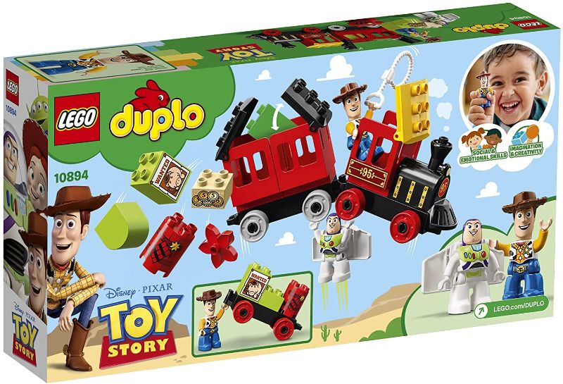 Photo 1 of LEGO DUPLO l Disneyâ€¢Pixar Toy Story Train 10894 Building Bricks (21 Piece)
