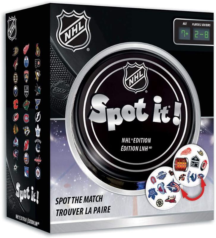 Photo 1 of MasterPieces NHL League Version Spot It!, Multi, One Size (41765)
