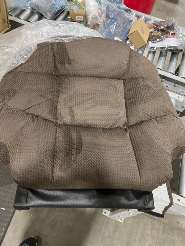 Photo 1 of Dark Brown Power Lift Upholsterey Recliner Chair
