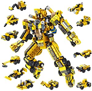 Photo 1 of PANLOS 573 PCS Robot Building Blocks Kit, STEM Engineering Building Bricks Construction Toys, Compatible with All Major Brands, Ideal Educational Toy Christmas Birthday Gift for Kids Children Teens
