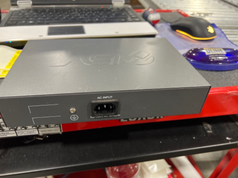 Photo 2 of BV-Tech 8 Port PoE Unmanaged Switch + 1 Ethernet Uplink – 150W – 802.3af – POE-SW801
