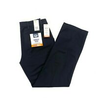 Photo 1 of Black Haggar dress pant classic fit plain front NEW comfort waist size 32Wx32L