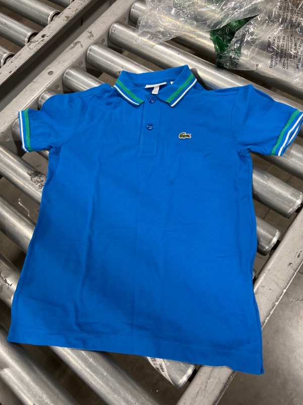 Photo 1 of Boys's Lacoste Blue Shirt Size 8