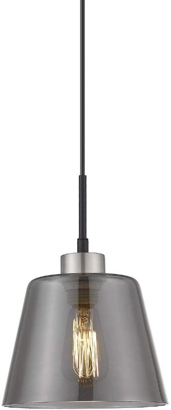 Photo 1 of AKEZON 1-Light Adjustable Hanging Light, Single Pendant Lighting Fixture for Kitchen Island Dining Room, Mirror Polished Finish
