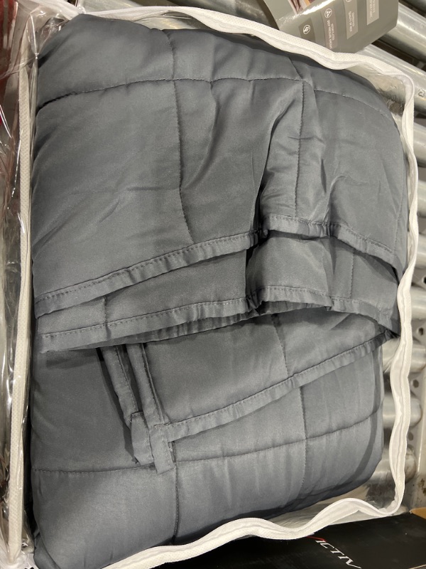 Photo 2 of Yescool Weighted Blanket for Adults 15 lbs