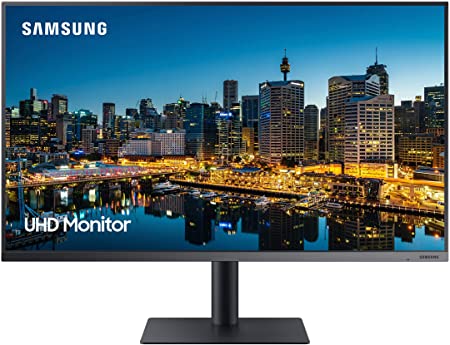 Photo 1 of SAMSUNG TU872 Series 32-Inch 4K UHD (3840x2160) Computer Monitor, Thunderbolt 3 Daisy Chain, HDMI, Display Port, Height Adjustable Stand, 3 Yr WRNTY (LF32TU872VNXGO)
