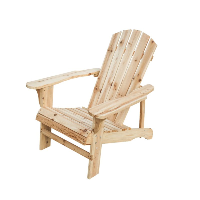 Photo 3 of Adirondack Chair | Natural Wood
