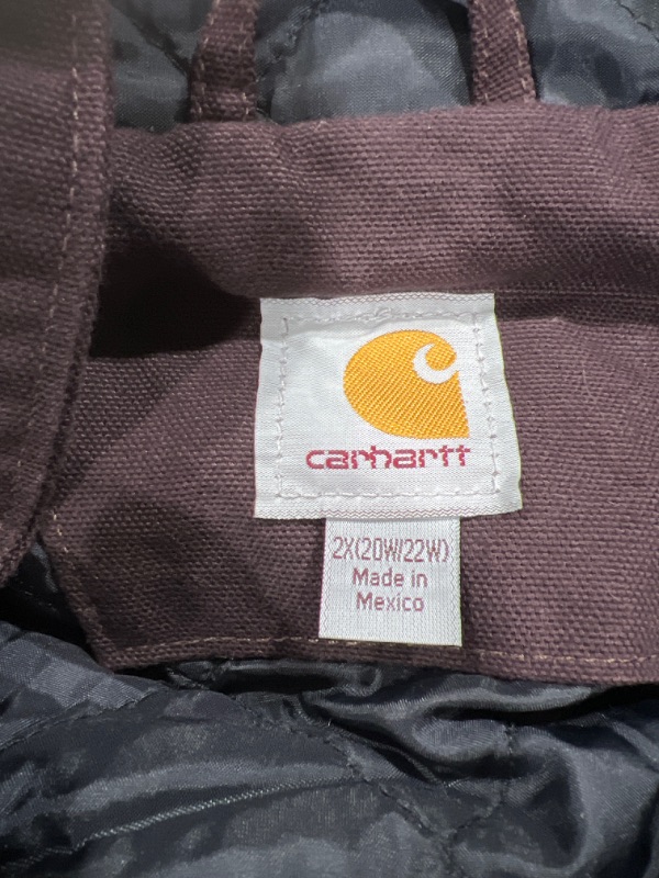 Photo 3 of Carhartt Women's Active Jacket Wj130 size 2X
