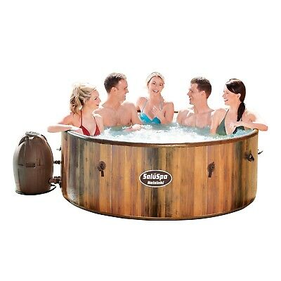 Photo 1 of Bestway 54190E SaluSpa Helsinki AirJet 7 Person Inflatable Hot Tub Spa with Pump
