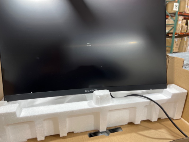 Photo 2 of GIGABYTE G27QC A (27" 165Hz 1440P Curved Gaming Monitor, 2560 x 1440 VA 1500R Display, 1ms (MPRT) Response Time, 88% DCI-P3, HDR Ready, 1x Display Port 1.2)
