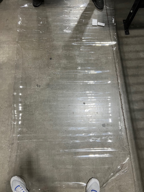 Photo 1 of 72in long Clear Chair mat for Hard Floors Transparent Floor Mats