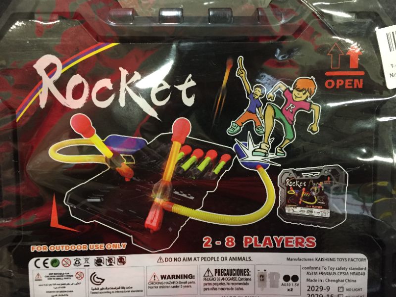 Photo 1 of toy rocket launch foam toy 
