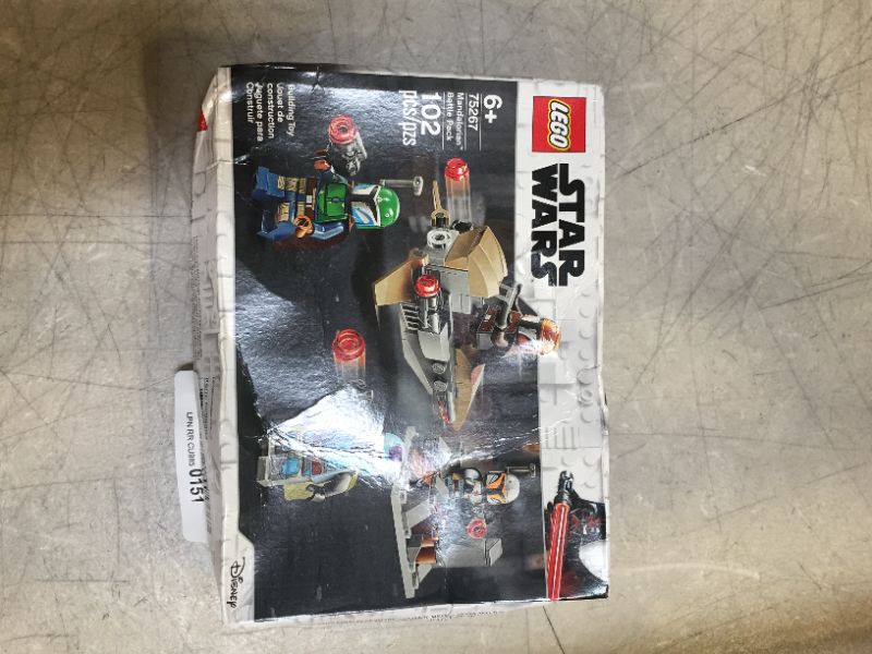 Photo 5 of LEGO Star Wars Mandalorian Battle Pack 75267 Mandalorian Shock Troopers and Speeder Bike Building Kit; Great Gift Idea for Any Fan of Star Wars: The Mandalorian TV Series, New 2020 (102 Pieces)
