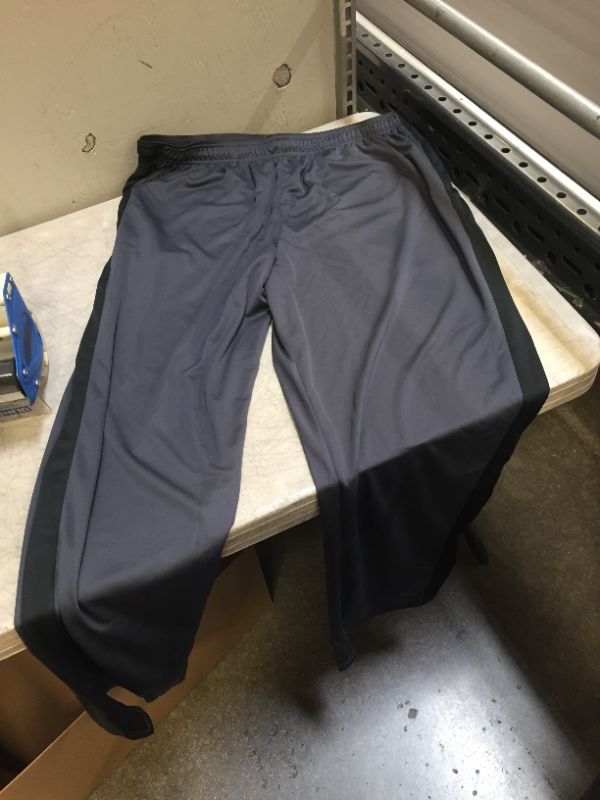 Photo 2 of Hanes Sport Men's and Big Men's X-Temp Performance Training Pants with Pockets XL BLACK/GREY