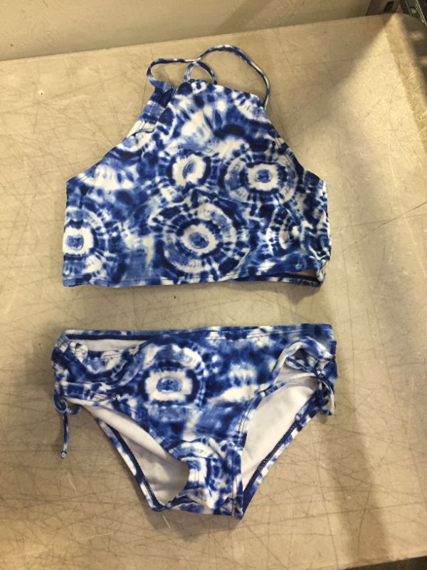 Photo 1 of LITTLE GIRL SWIM SUIT SIZE 14 BLUE TIE DYE