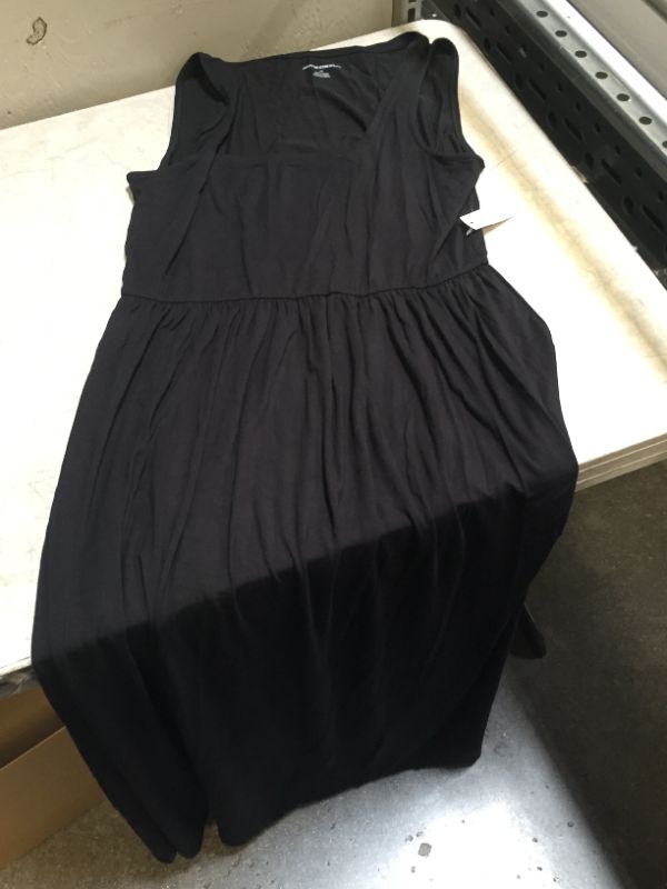 Photo 2 of Amazon Essentials Women's Tank Waisted Maxi Dress BLACK
MEDIUM