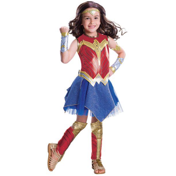 Photo 1 of Justice League Movie - Wonder Woman Deluxe ChildCostume LARGE
