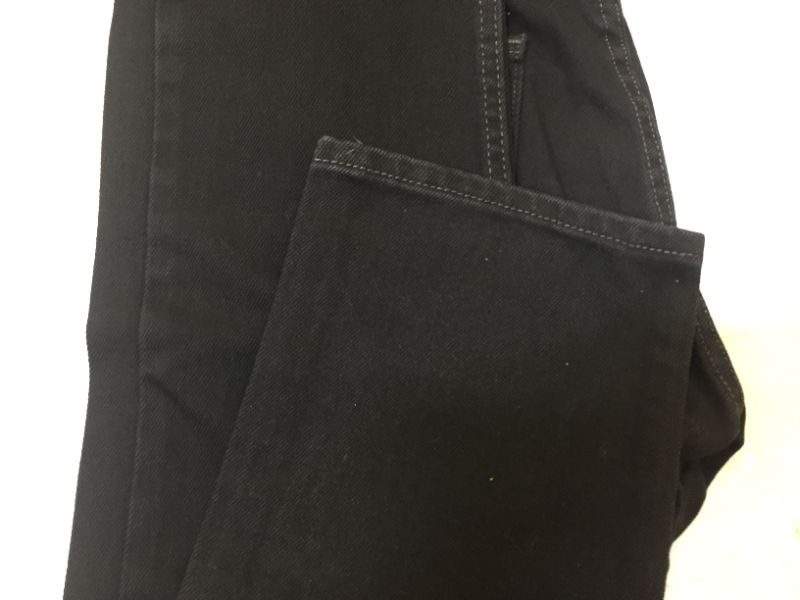 Photo 4 of Levi's Men's 505 Regular Fit Jeans 30WX32L in the color Black
