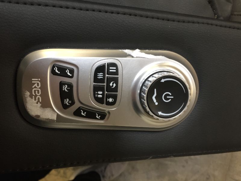 Photo 1 of iRest 2022 Massage Chair, Full Body Zero Gravity Recliner with AI Voice Control, Handrail Shortcut Key, SL Track, Bluetooth, Yoga Stretching, Foot Rollers, Airbags, Heating (Black)