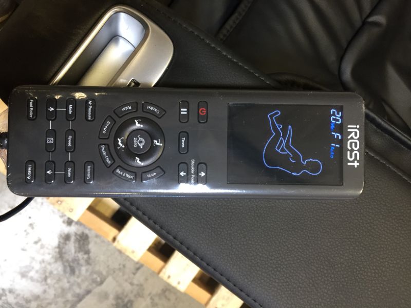 Photo 1 of iRest 2022 Massage Chair, Full Body Zero Gravity Recliner with AI Voice Control, Handrail Shortcut Key, SL Track, Bluetooth, Yoga Stretching, Foot Rollers, Airbags, Heating (Black)