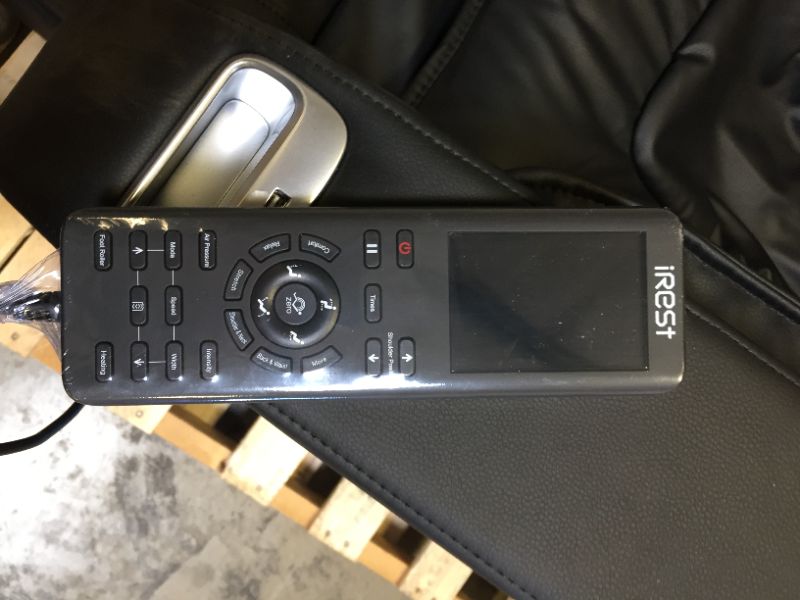 Photo 1 of iRest 2022 Massage Chair, Full Body Zero Gravity Recliner with AI Voice Control, Handrail Shortcut Key, SL Track, Bluetooth, Yoga Stretching, Foot Rollers, Airbags, Heating (Black)