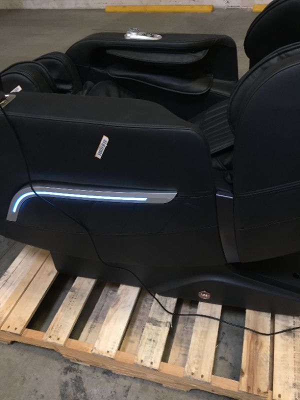 Photo 1 of iRest 2022 Massage Chair, Full Body Zero Gravity Recliner with AI Voice Control, Handrail Shortcut Key, SL Track, Bluetooth, Yoga Stretching, Foot Rollers, Airbags, Heating (Black)