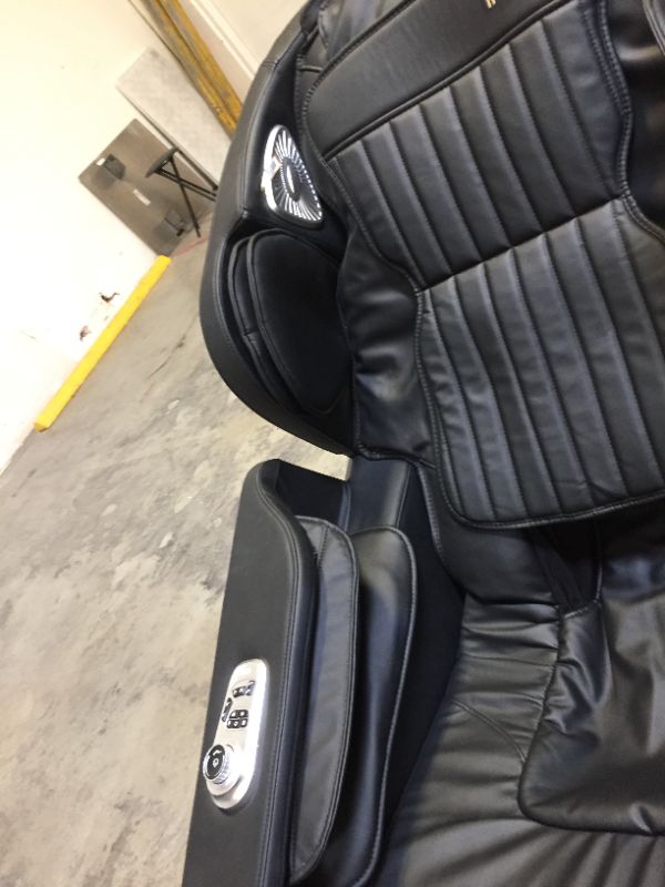 Photo 1 of iRest 2022 Massage Chair, Full Body Zero Gravity Recliner with AI Voice Control, Handrail Shortcut Key, SL Track, Bluetooth, Yoga Stretching, Foot Rollers, Airbags, Heating (Black)