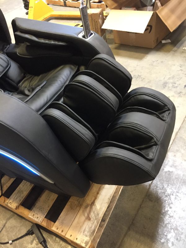 Photo 1 of iRest 2022 Massage Chair, Full Body Zero Gravity Recliner with AI Voice Control, Handrail Shortcut Key, SL Track, Bluetooth, Yoga Stretching, Foot Rollers, Airbags, Heating (Black)