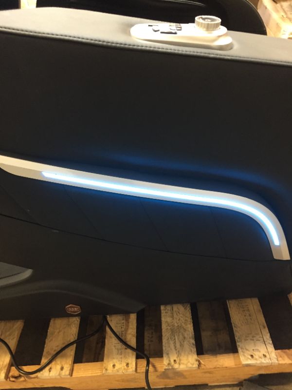 Photo 1 of iRest 2022 Massage Chair, Full Body Zero Gravity Recliner with AI Voice Control, Handrail Shortcut Key, SL Track, Bluetooth, Yoga Stretching, Foot Rollers, Airbags, Heating (Black)