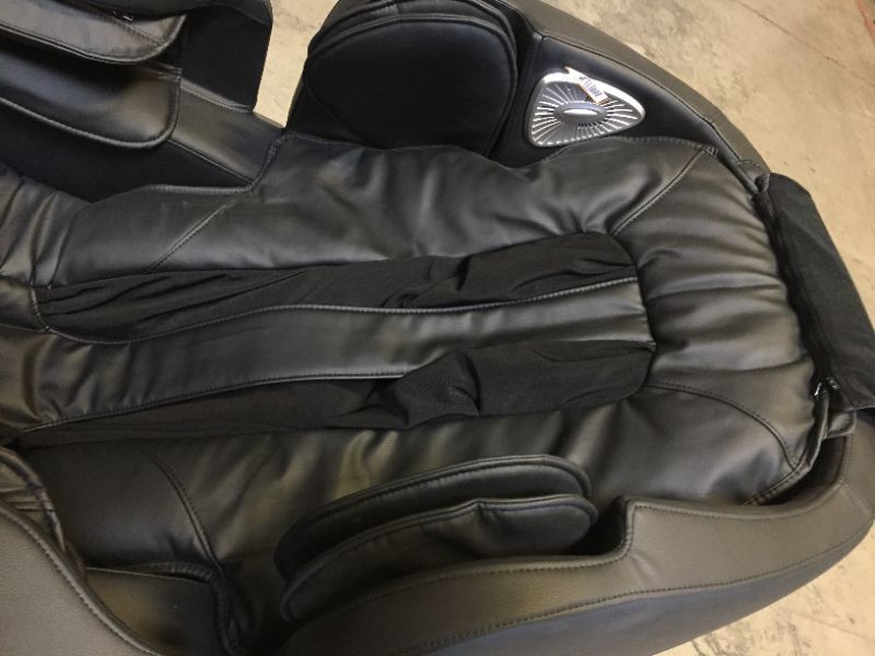 Photo 1 of iRest 2022 Massage Chair, Full Body Zero Gravity Recliner with AI Voice Control, Handrail Shortcut Key, SL Track, Bluetooth, Yoga Stretching, Foot Rollers, Airbags, Heating (Black)