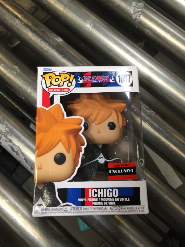 Photo 1 of Funko Pop Bleach Ichigo Kurosaki Bankai Tensa Zangetsu Vinyl Figure (AAA Anime Exclusive)
