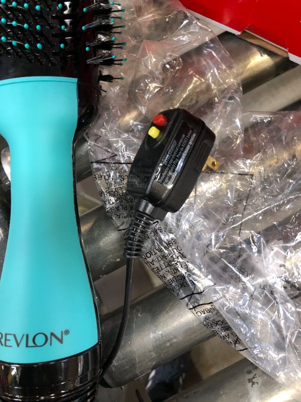 Photo 3 of Revlon RVDR5222TURQ Salon One Step Volumizer Hair Dryer - Turquoise
