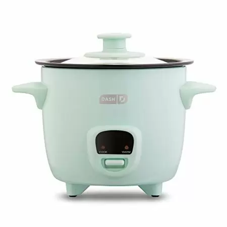 Photo 1 of Dash Mini 2-Cup Rice Cooker with Keep Warm Function (Aqua)
