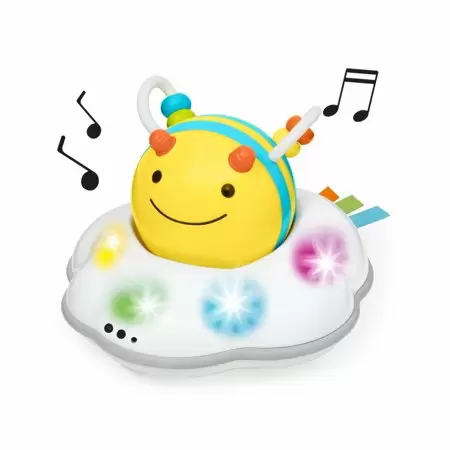 Photo 1 of Skip Hop Explore & More Yellow Follow Bee Crawl Toy Cloud Moves Energetic Tunes
