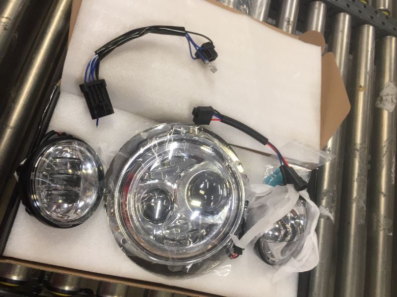 Photo 2 of 7 Inch LED Motorcycle Headlight with 4.5 Inch