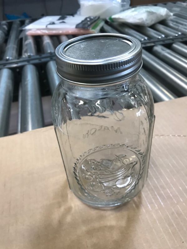 Photo 1 of aozita 32oz mouth mason jars set of 8