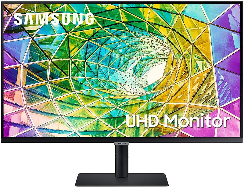 Photo 1 of SAMSUNG 32 Inch 4K UHD Monitor, Computer Monitor, Vertical Monitor, HDMI Monitor, USB Port, HDR10 (1 Billion Colors), TUV-Certified Intelligent Eye Care, S80A (LS32A804NMNXGO)
