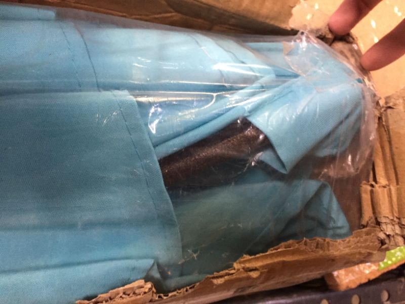 Photo 1 of 10' MARKET UMBRELLA. COLOR TURPOISE