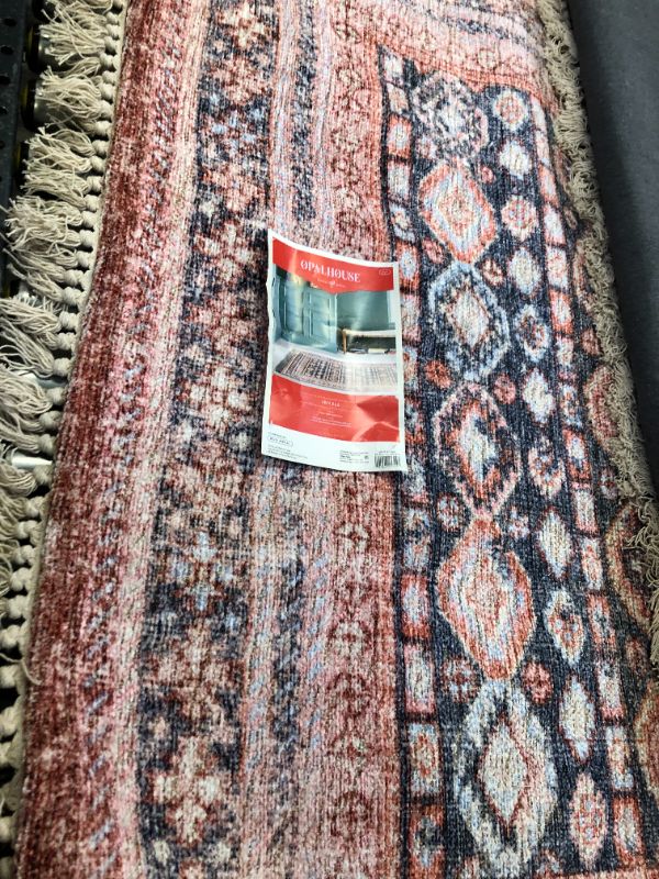 Photo 3 of Alexandra Floral Printed Border Persian Rug Blush - Opalhouse™
5'X7'