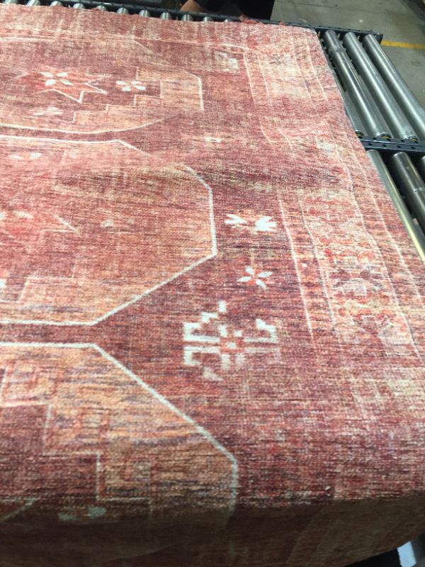 Photo 5 of 5'x7' Groveton Saturated Persian Style Rug Red - Threshold™