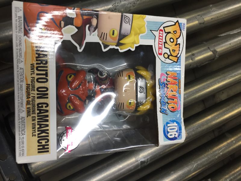 Photo 3 of Funko POP: Naruto Shippuden - Pop! Rides Naruto On Gamakichi Vinyl Figure
