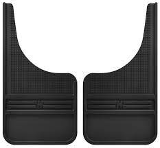 Photo 1 of Husky Liners Universal 12in Wide Black Rubber Front Mud Flaps w/ Weight