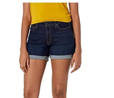 Photo 1 of Amazon Essentials Women's 5" Denim Short - SIZE 12 
