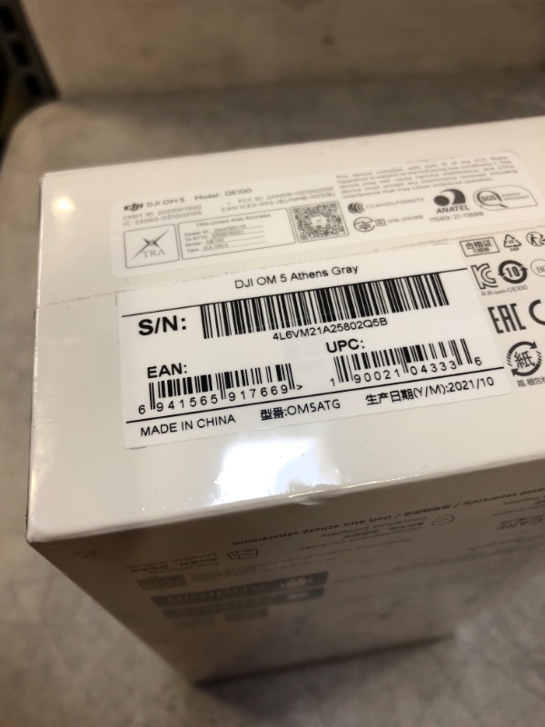 Photo 5 of DJI OM 5 Smartphone stabilizer (Athens Gray) - factory sealed
